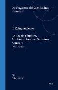 II. Zeitgeschichte, B. Spezialgeschichten, Autobiographien Und Memoiren, Zeittafeln [Nr. 106-261]