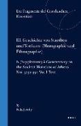 III. Geschichte Von Staedten Und Voelkern (Horographie Und Ethnographie), B. (Supplement) a Commentary on the Ancient Historians of Athens. Nos. 323a-