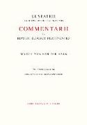 Commentarii Ad Homeri Iliadem Pertinentes Ad Fidem Codicis Laurentiani Editi: 4. Commentarios Ad Libros &#929,-&#937, Complectens
