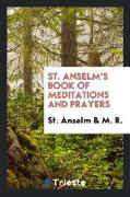 Saint Anselm's book of meditations and prayers