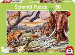 Tiere der Eiszeit, 150 Teile - Kinderpuzzle