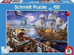 Abenteuer mit den Piraten, 150 Teile - Kinderpuzzle