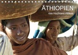 Äthiopien - das Hochland Afrikas (Tischkalender 2018 DIN A5 quer)
