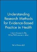 Instant Access to the Wileyplus Course + Etext for Understanding Research Methods for Evidence-Based Practice in Health, 1e