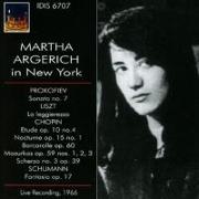 Martha Argerich in New York
