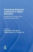 Developing Evaluative Judgement in Higher Education