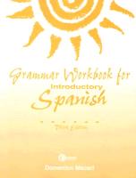 Grammar Workbook for Introductory Spanish