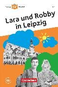 Die junge DaF-Bibliothek, A2, Lara und Robby in Leipzig, Lektüre mit Audios online