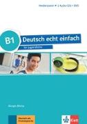 Deutsch echt einfach B1. Medienpaket (2 Audio-CDs + DVD)