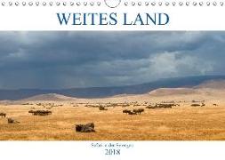 Weites Land - Safari in der Serengeti (Wandkalender 2018 DIN A4 quer)
