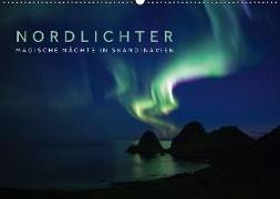Nordlichter - Magische Nächte in Skandinavien (Wandkalender 2018 DIN A2 quer)