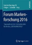 Forum Markenforschung 2016