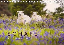 Schafe - Weich und wollig (Tischkalender 2018 DIN A5 quer)