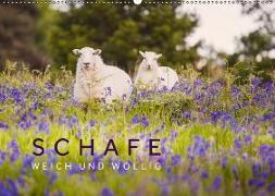 Schafe - Weich und wollig (Wandkalender 2018 DIN A2 quer)