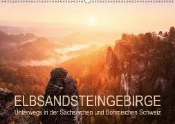 Elbsandsteingebirge: Unterwegs in der Sächsischen und Böhmischen Schweiz (Wandkalender 2018 DIN A2 quer)