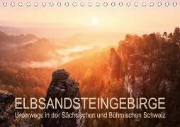 Elbsandsteingebirge: Unterwegs in der Sächsischen und Böhmischen Schweiz (Tischkalender 2018 DIN A5 quer)