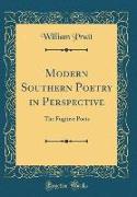 Modern Southern Poetry in Perspective