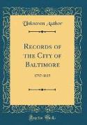 Records of the City of Baltimore