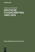 Deutsche Flugschriften, 1460¿1525