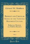 Reprint and Circular Series of the National Research Council, Vol. 2