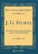 J. G. Fichte