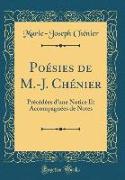 Poésies de M.-J. Chénier