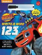 Nickelodeon's Blaze and the Monster Machines Write & Wipe 123: Learn Numbers with Reusable Write & Wipe Pages!