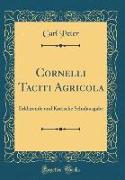 Cornelli Taciti Agricola