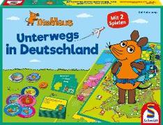 Die Maus, Unterwegs in Deutschland, 2 Spiele - Kinderspiel Lizenz