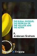 The rural exodus, the problem of the village and the town