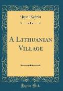 A Lithuanian Village (Classic Reprint)