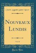 Nouveaux Lundis, Vol. 12 (Classic Reprint)