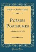 Poésies Posthumes
