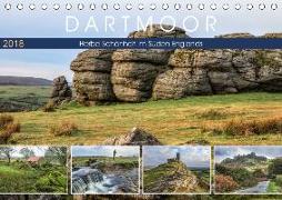Dartmoor, herbe Schönheit im Süden Englands (Tischkalender 2018 DIN A5 quer)