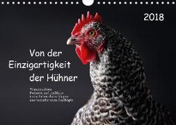 Von der Einzigartigkeit der Hühner (Wandkalender 2018 DIN A4 quer)