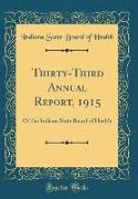 Thirty-Third Annual Report, 1915
