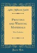 Printing and Writing Materials