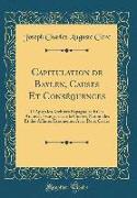 Capitulation de Baylen, Causes Et Conséquences