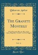 The Granite Monthly, Vol. 21