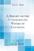 A Report on the Underground Waters of Louisiana (Classic Reprint)