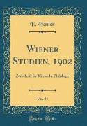Wiener Studien, 1902, Vol. 24