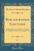 Bibliographie Gantoise, Vol. 6