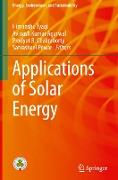 Applications of Solar Energy