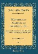 Mémoires du Marquis de Ferrières, 1821, Vol. 2