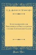 Sitzungsberichte der Philosophisch-Philologischen und der Historischen Classe (Classic Reprint)