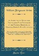 An Index to the Wills and Inventories Now Preserved in the Probate Registry, at Chester, From A. D. 1781 to 1790