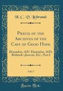 Precis of the Archives of the Cape of Good Hope, Vol. 5