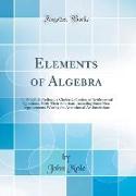 Elements of Algebra