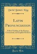 Latin Pronunciation