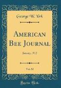 American Bee Journal, Vol. 52